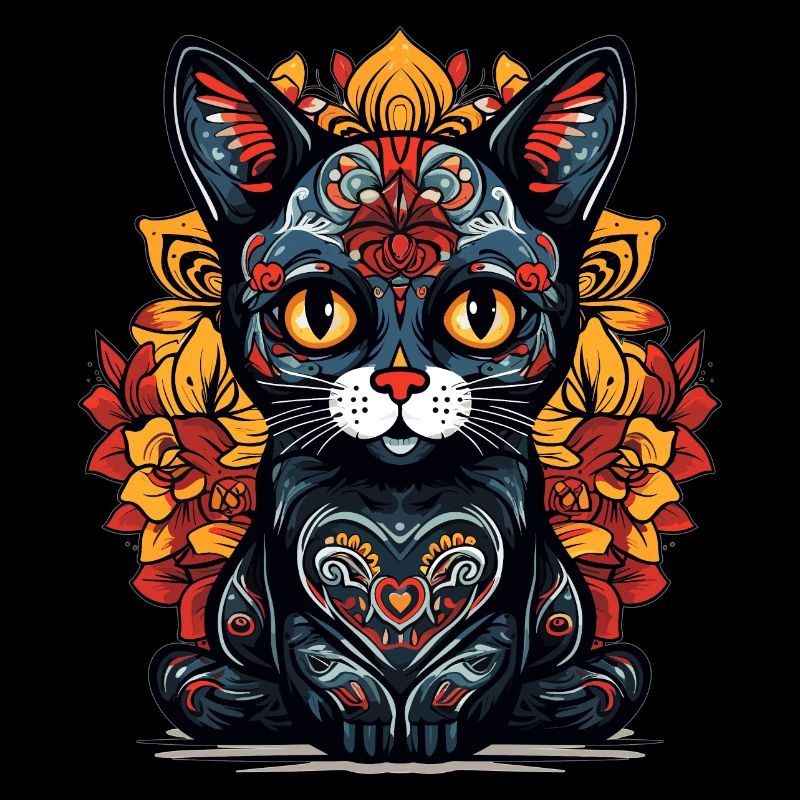 Mexican Marigold Cat 2