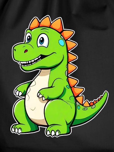 Cute Comic Dinosaur