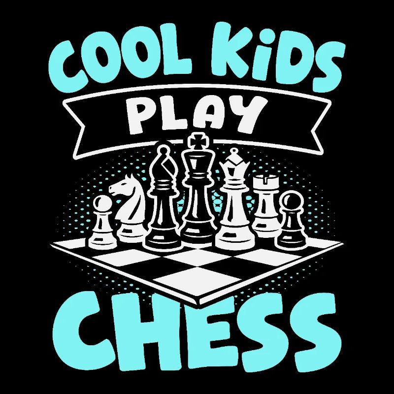 Chess Player Cool Kids Play Chess