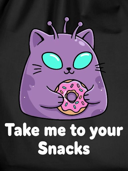 Cute Donut Cat Snack Seducer