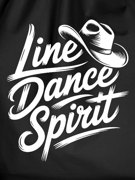 Line Dance Spirit Lettering