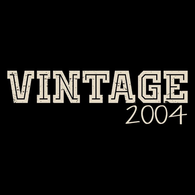 Vintage 2004 Original 2004 Rétro 2004 Cadeau 2004