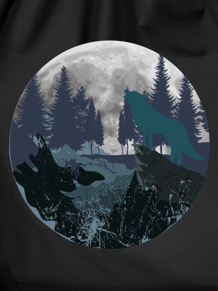 Mountain Wolf Moon