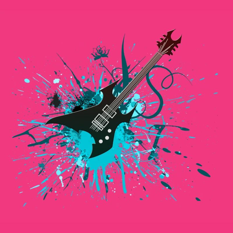 E-Gitarre Graffiti