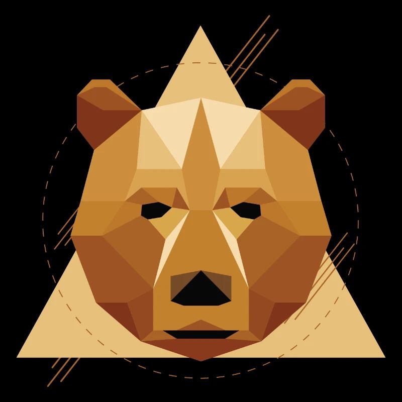 Geometric bear