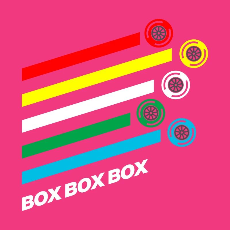 Box Box Box Grand Prix Options de composé de pneus