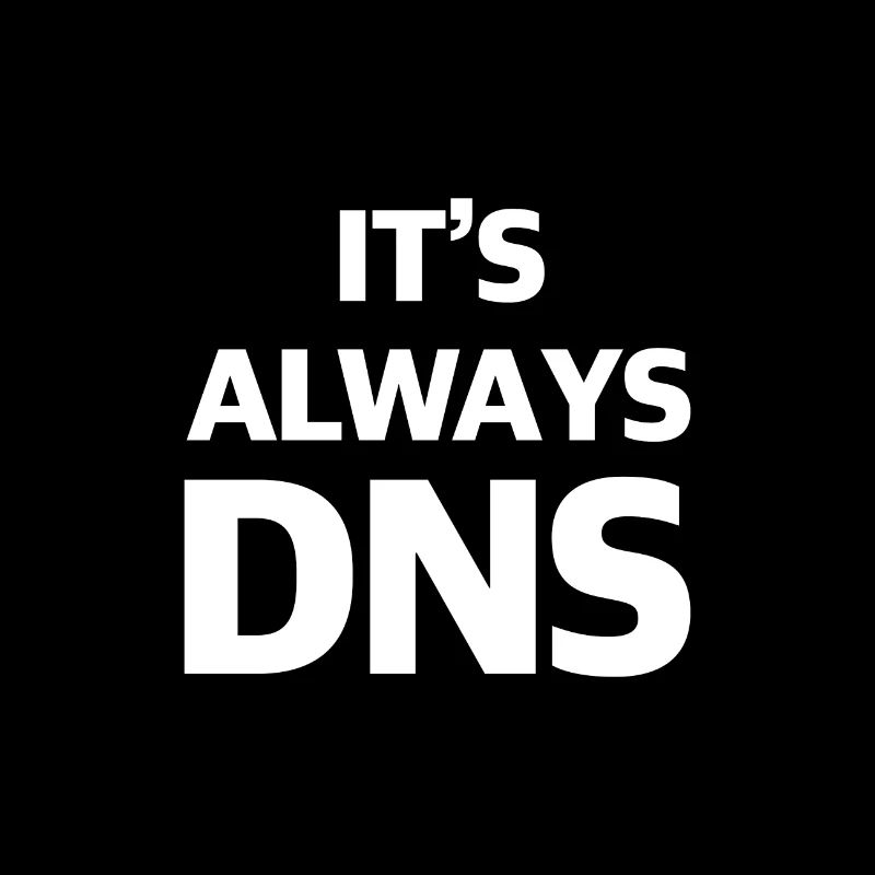 C'est toujours le DNS