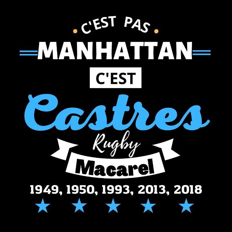 C'est pas Manhattan c'est Castres Rugby.B