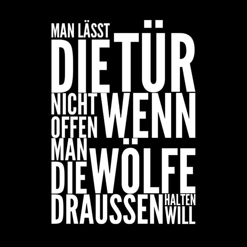schütze dich vor Wölfen