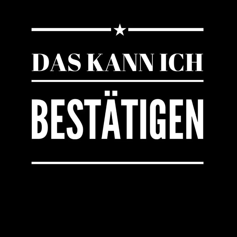 genau so ist es