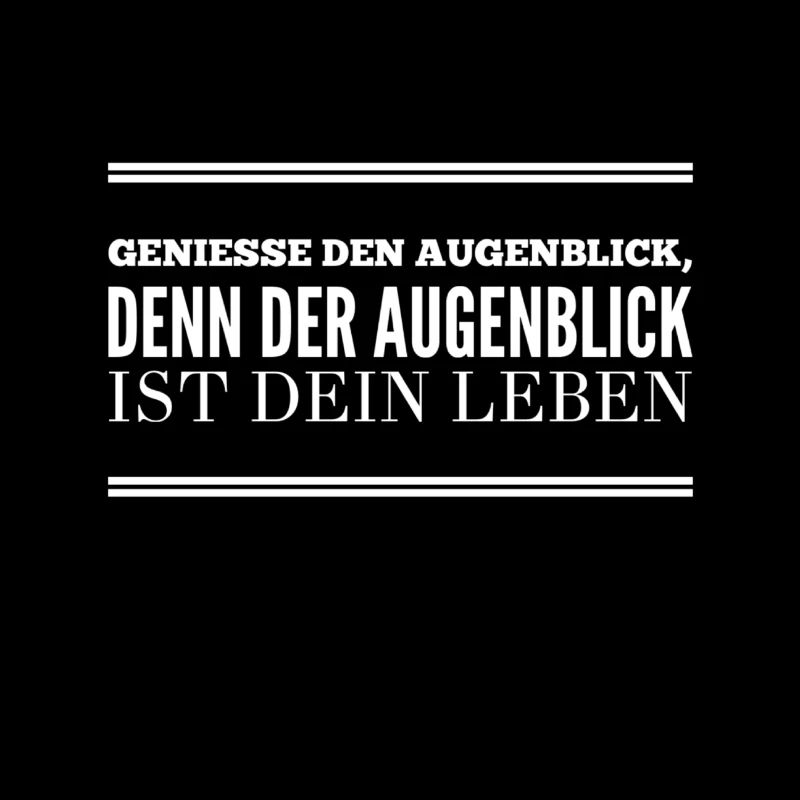 lebe in der Gegenwart