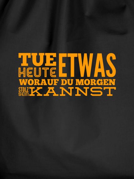 sei stolz auf dich