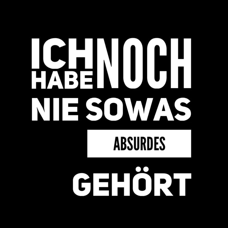 so ein Unfug