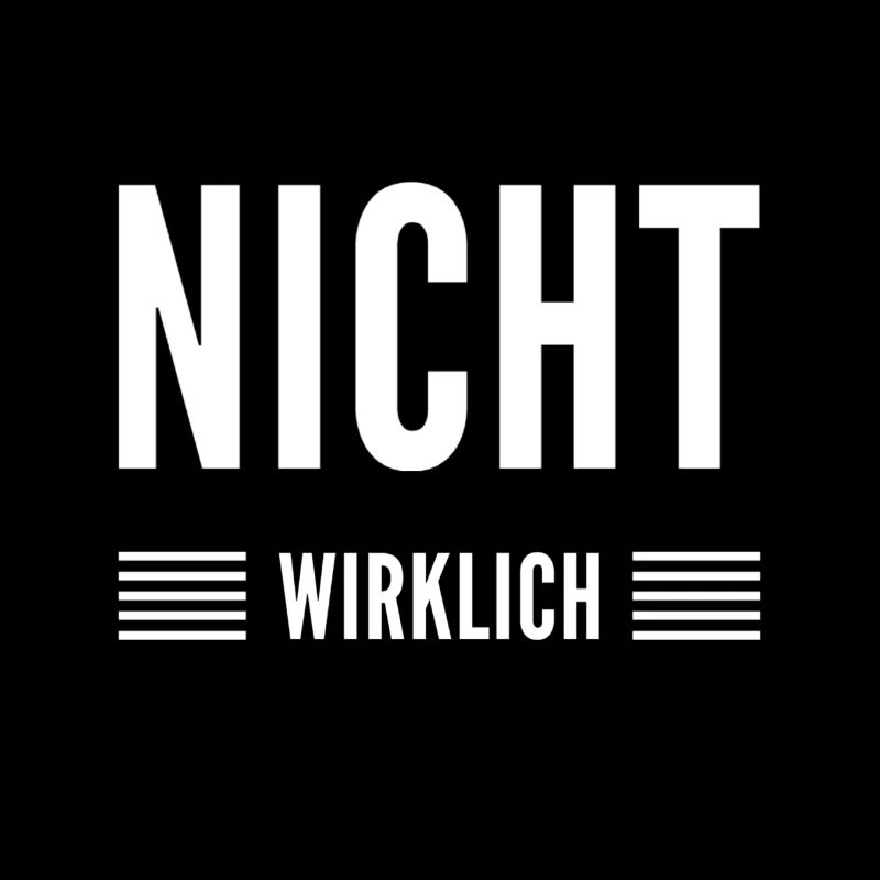 nicht wirklich