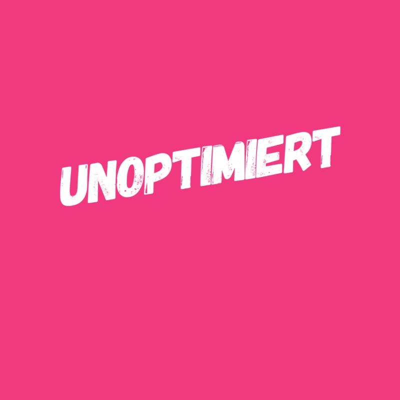 I'm optimizing myself