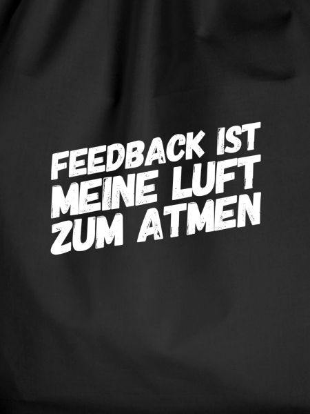 Feedback ist mein Ding