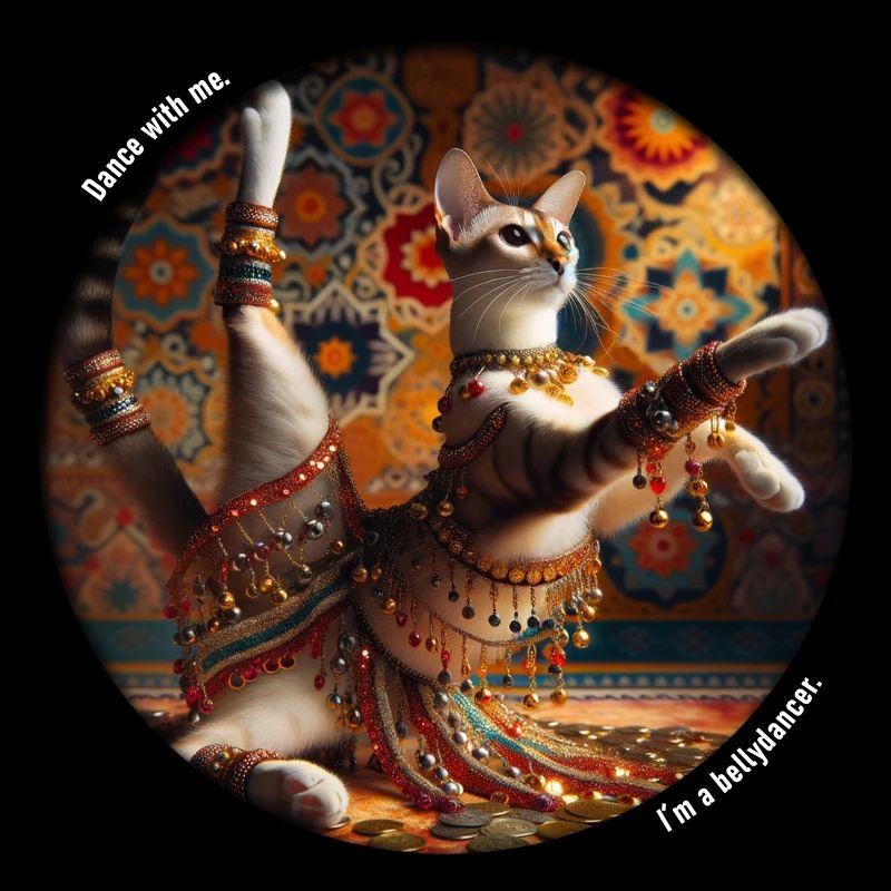 Belly Dancing Cat