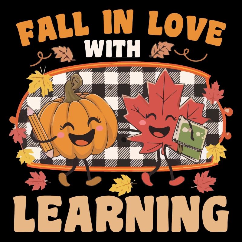 Fall In Love With Learning Autumn Pumpkin Teacher