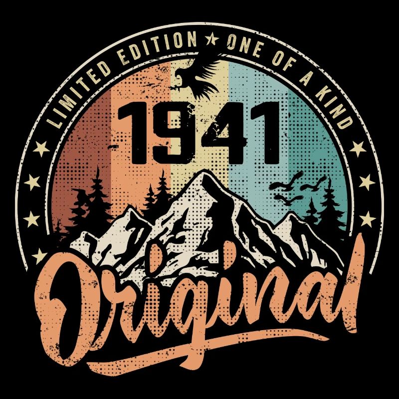 Original 1941 Retro Geburtstagsgeschenk Geboren 1941