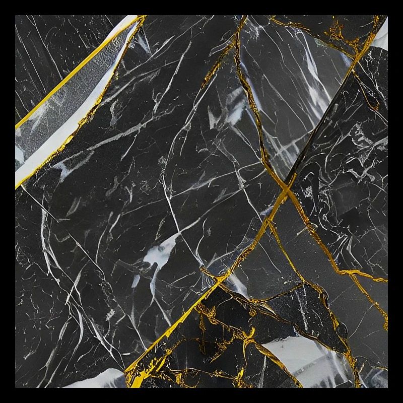 Marble Black Gold Texture