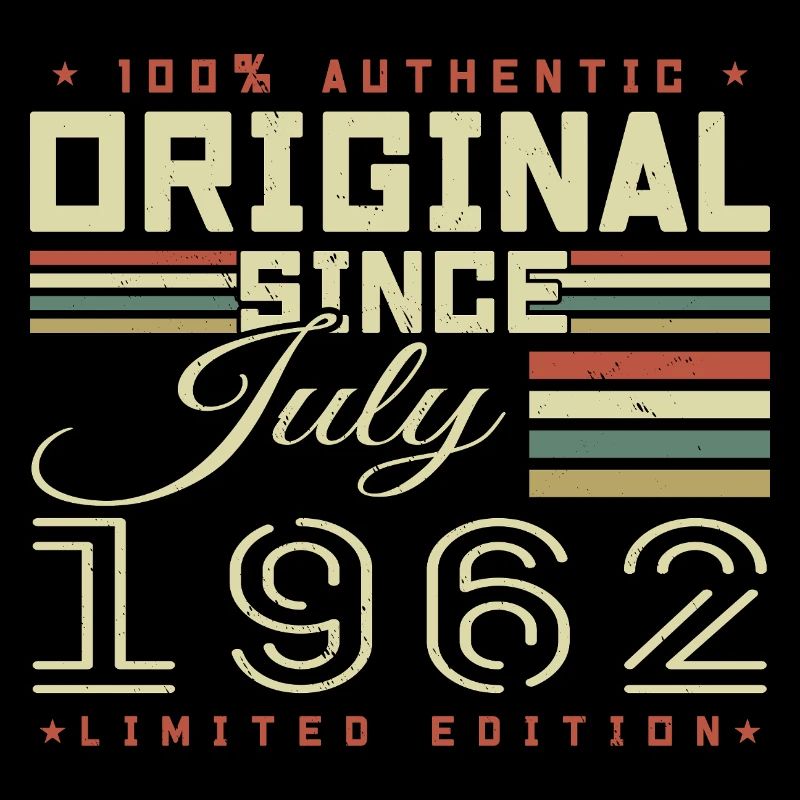 Juli 1962 Geburtstag Juli 1962 Juli 1962