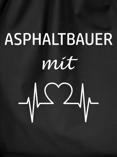 Asphaltbauer Mit Herz