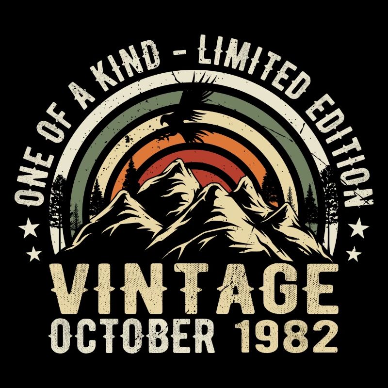 Anniversaire Octobre 1982 - Born in October 1982