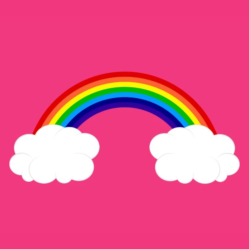 rainbow clouds