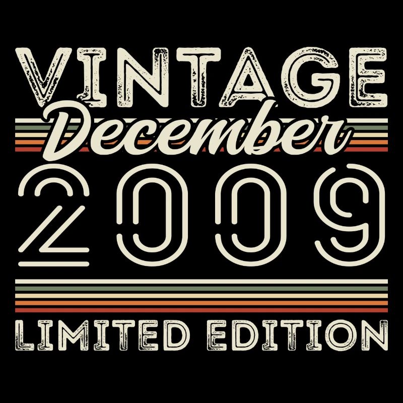 Vintage December 2009 - 16th Anniversary December