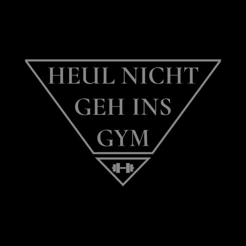 Heul nicht geh ins Gym
