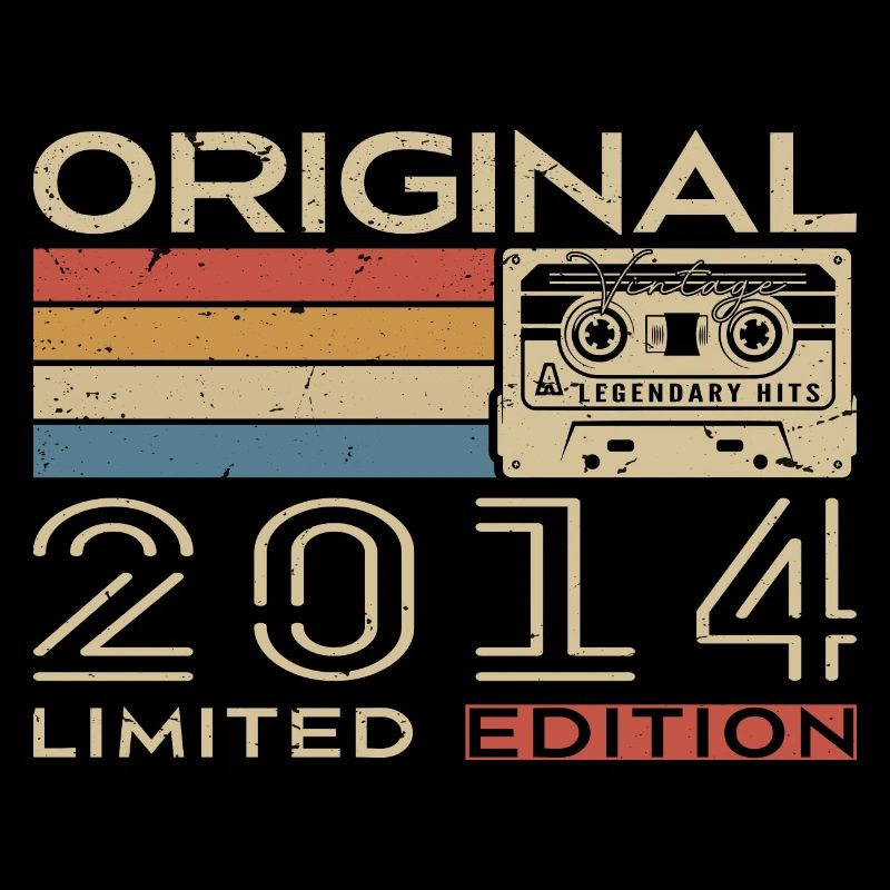 Retro 2014 Anniversary Gift 2014 - Vintage 2014