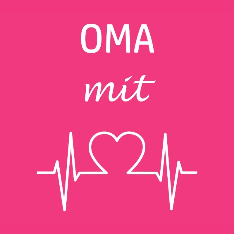 Oma mit Herz