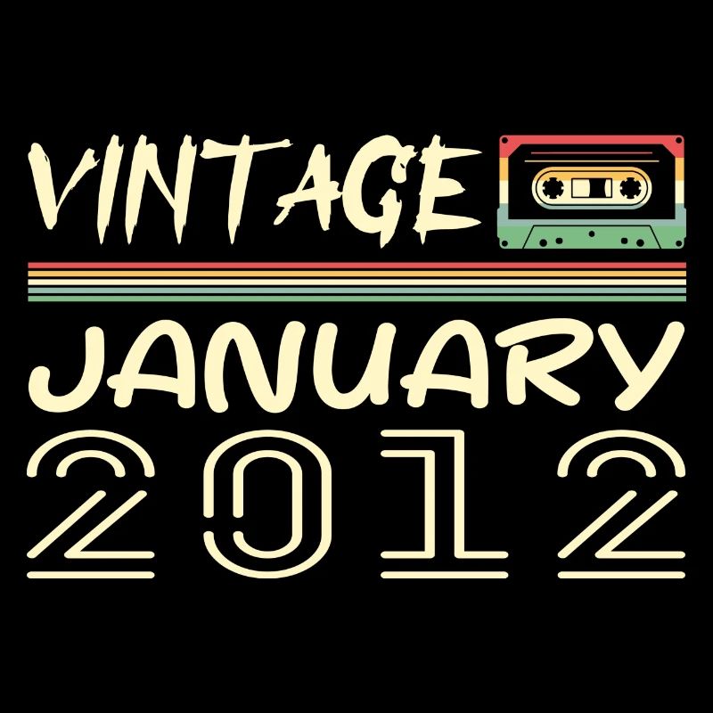 Vintage January 2012 - Birthday January 2012