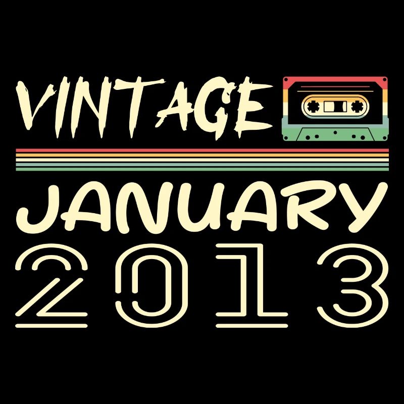 Vintage Janvier 2013 - Anniversaire Janvier 2013
