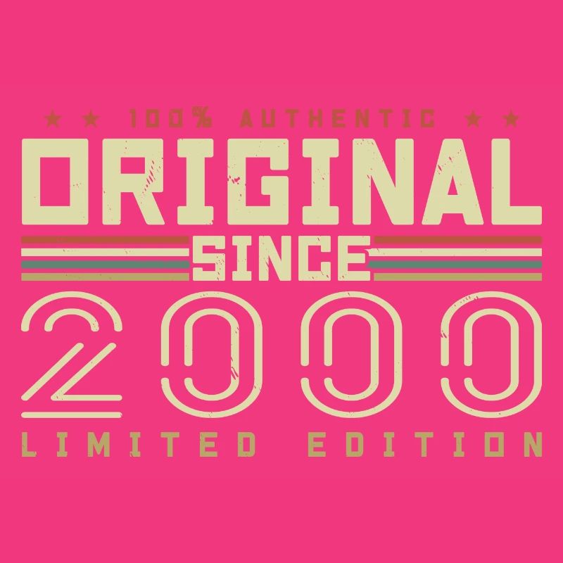 Original 2000 Retro 2000 Geburtstagsgeschenk