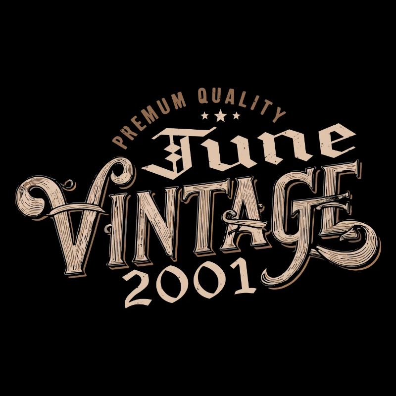 June 2001 Vintage 23rd Anniversary Gift 2001