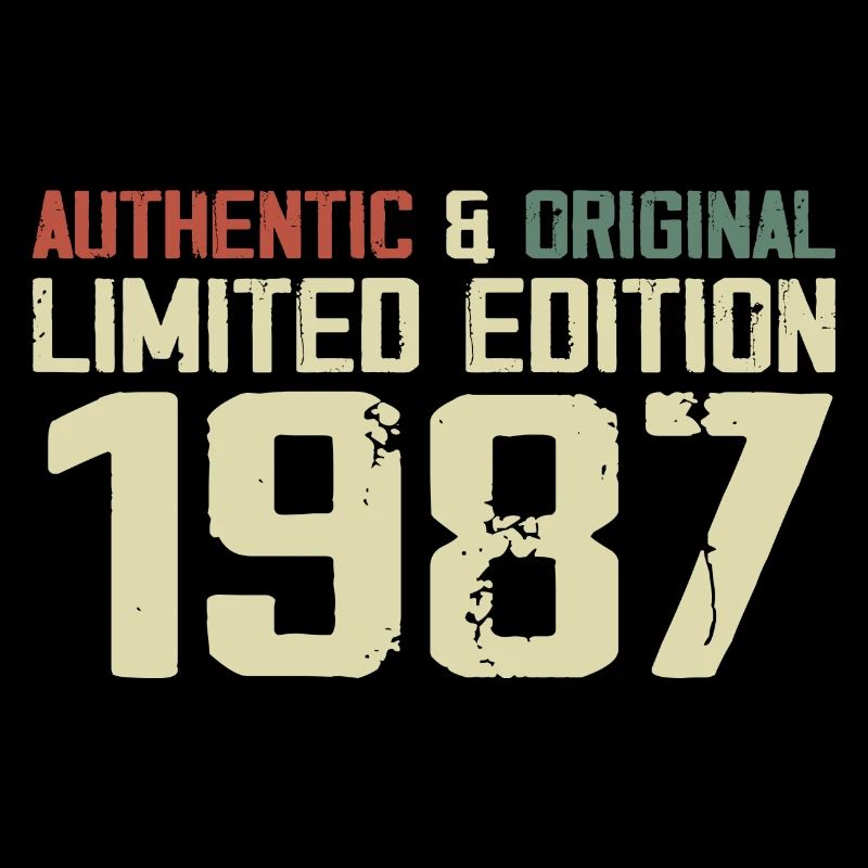 1987 Birthday Gift 1987 Vintage 1987 Retro