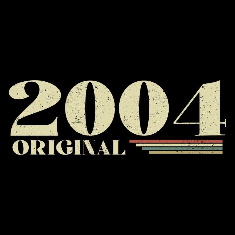 Original 2004 Vintage 2004 anniversaire 2004 rétro