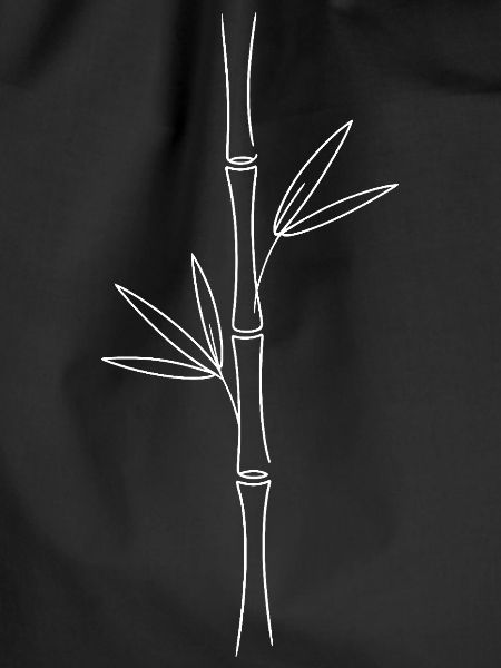 Bamboo Lines Minimal Art