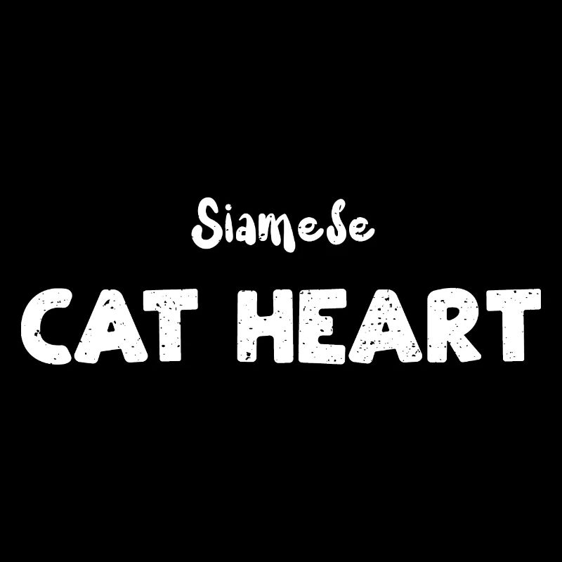 Siamese Cat Heart - Cats