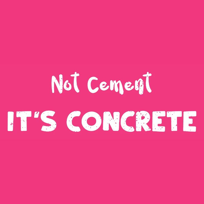 Pas de ciment, c’est du béton