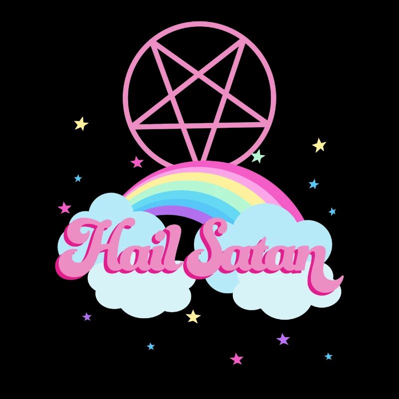 Hail Satan Regenbogen
