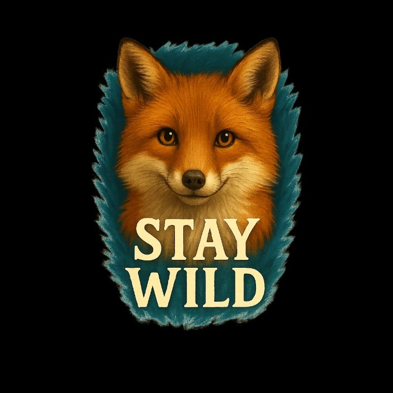 Stay Wild - Cool Fox