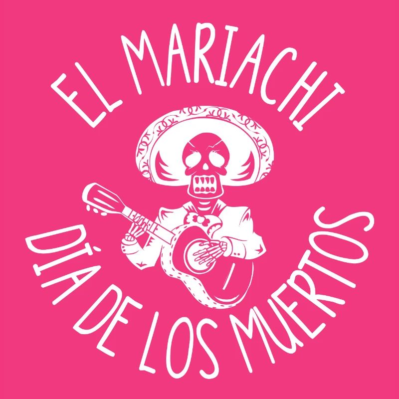 El Mariachi Sugar Skull Día de los muertos