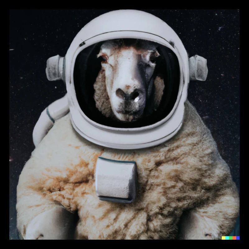 Sheep stronauts conquer space!?
