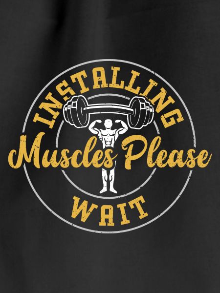 Installing Muscles Please Wait