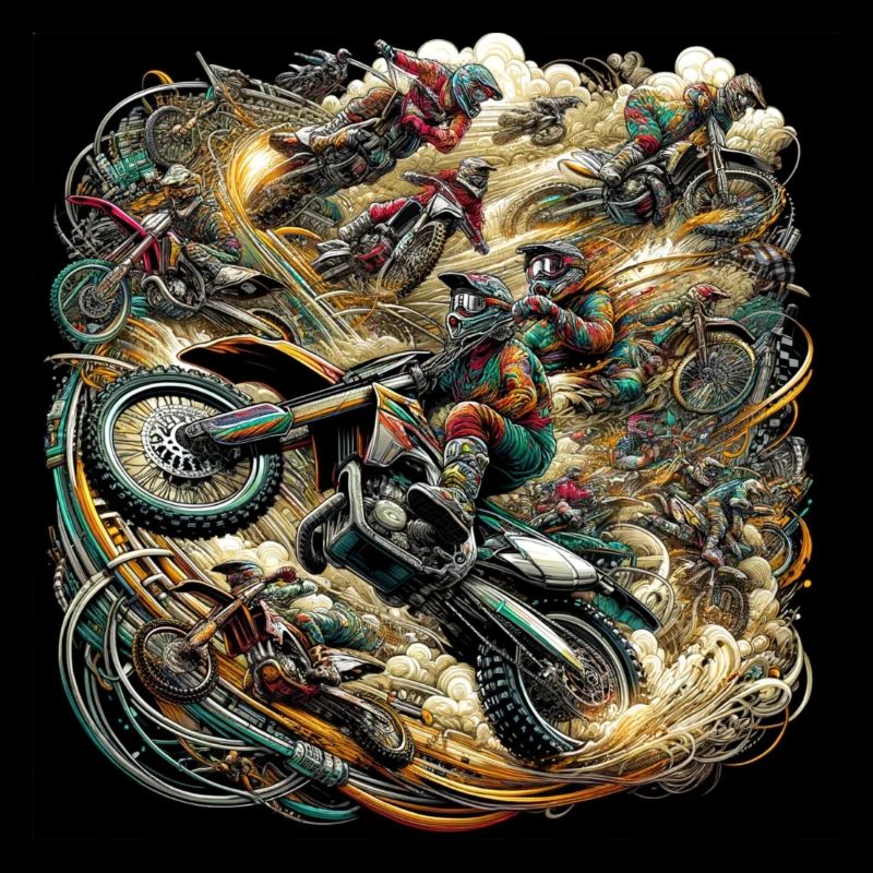 MotoTangle Adrenaline Art