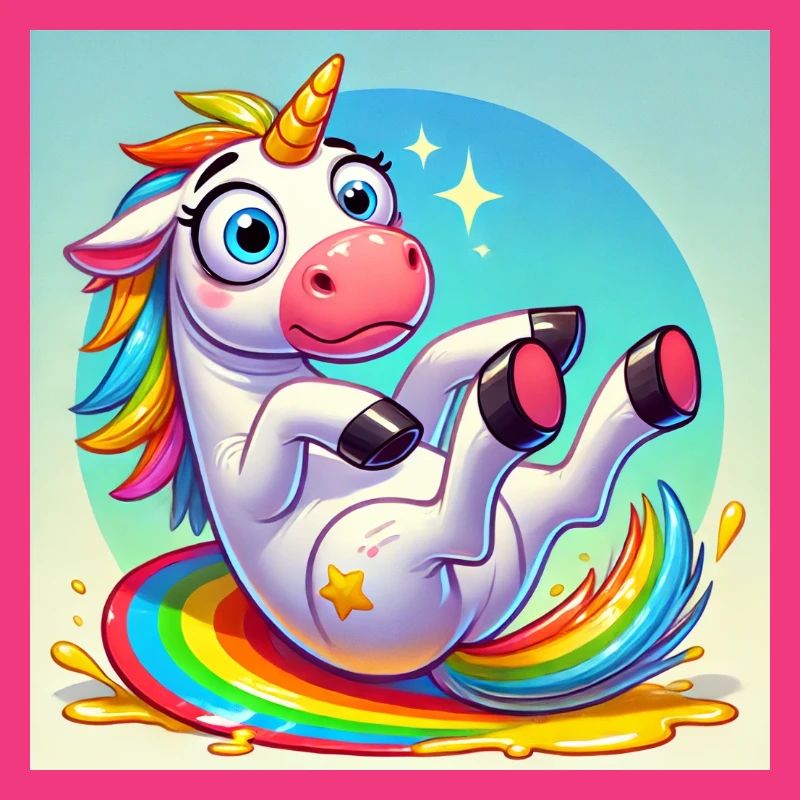 Funny Unicorn - Magic, Glitter and Fun