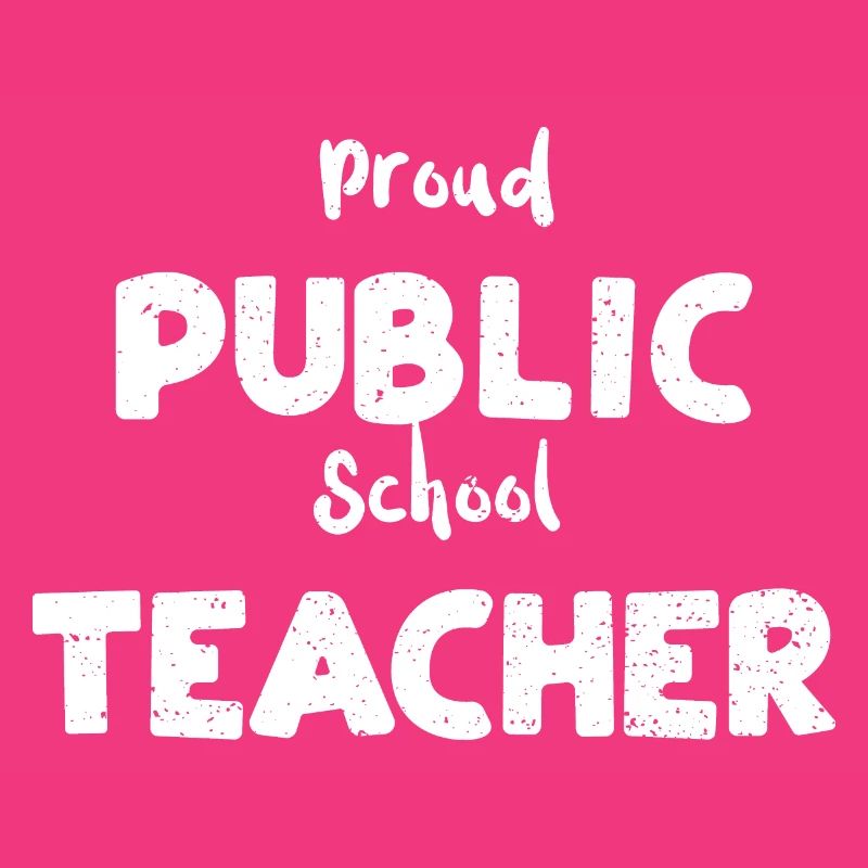 Fier enseignant d’école publique
