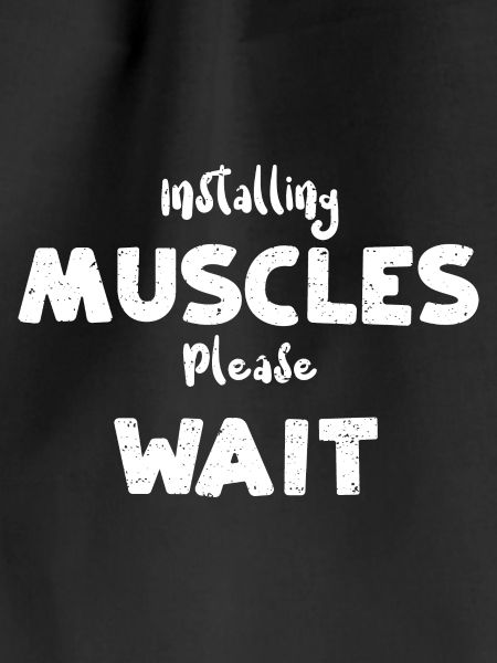 Installing Muscles Please Wait